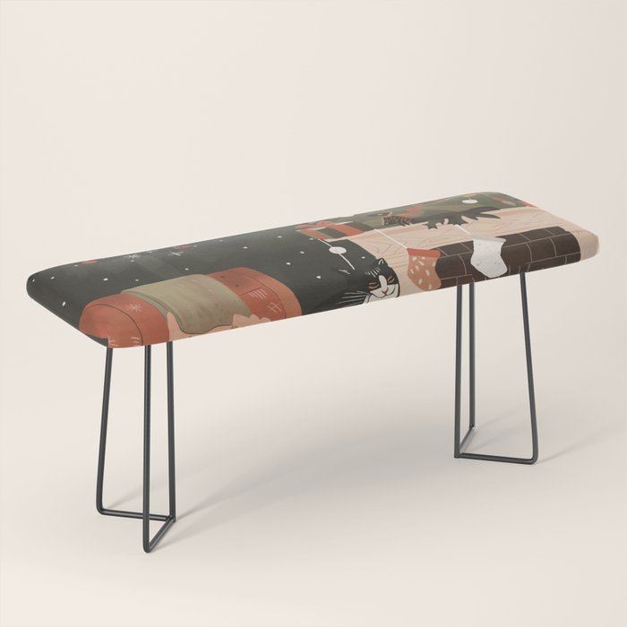 Warm and Festive Bench Gallery Image 1