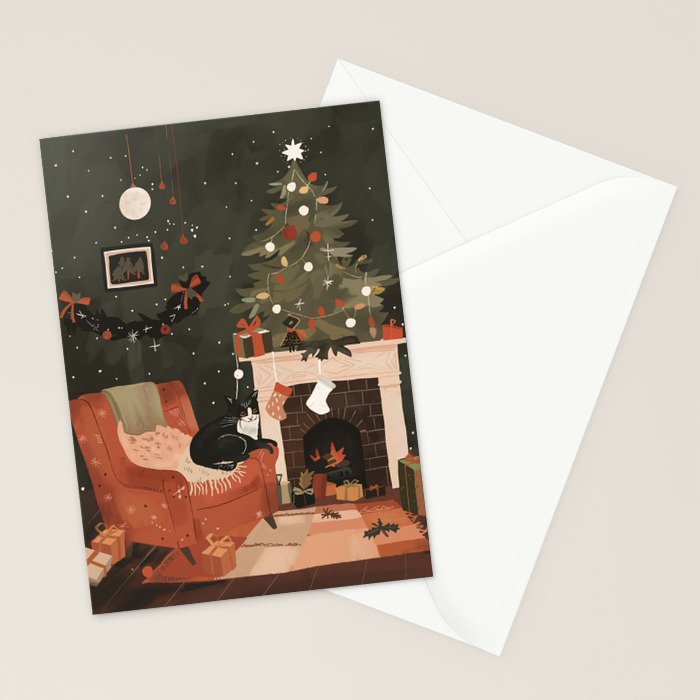Warm and Festive Stationery Card Gallery Image 2