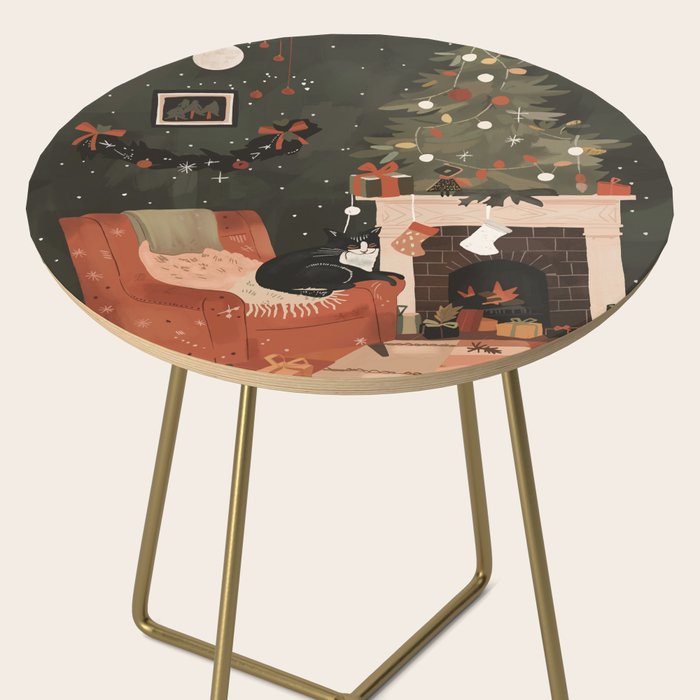 Warm and Festive Side Table Gallery Image 2