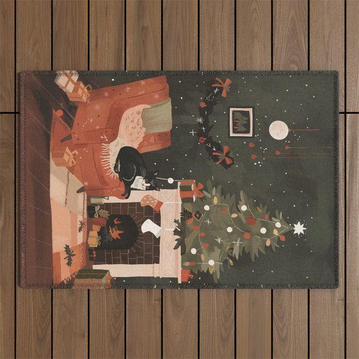 Warm and Festive Outdoor Rug Gallery Image 1