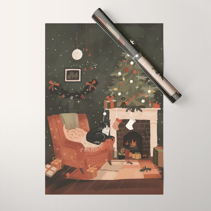 Warm and Festive Wrapping Paper Gallery Image 1