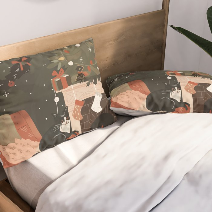 Warm and Festive Pillow Sham Gallery Image 2
