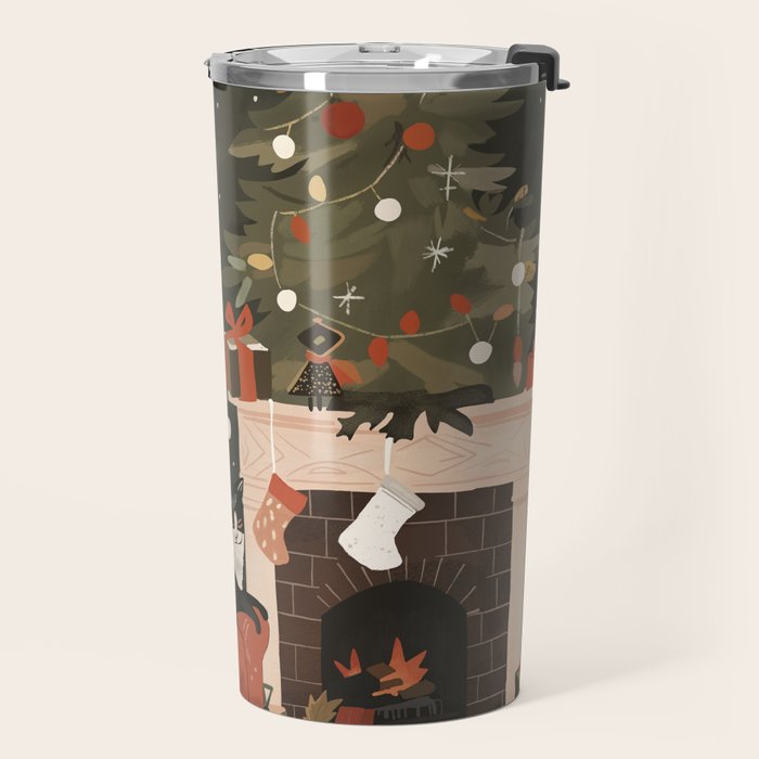 Warm and Festive Travel Mug Gallery Image 2