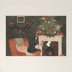 Warm and Festive Welcome Mat Gallery Image 1