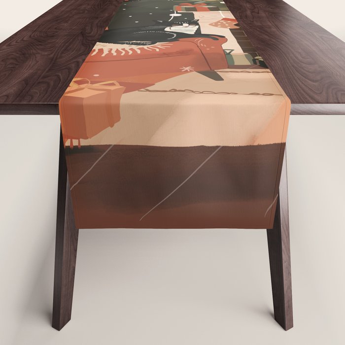 Warm and Festive Table Runner Gallery Image 1