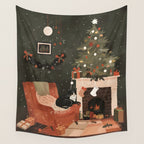 Warm and Festive Wall Tapestry Gallery Image 4