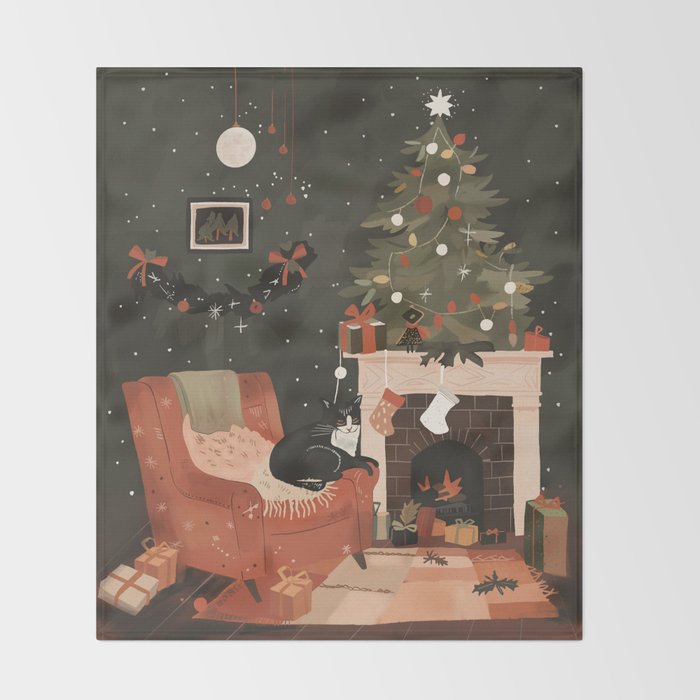 Warm and Festive Throw Blanket Gallery Image 2