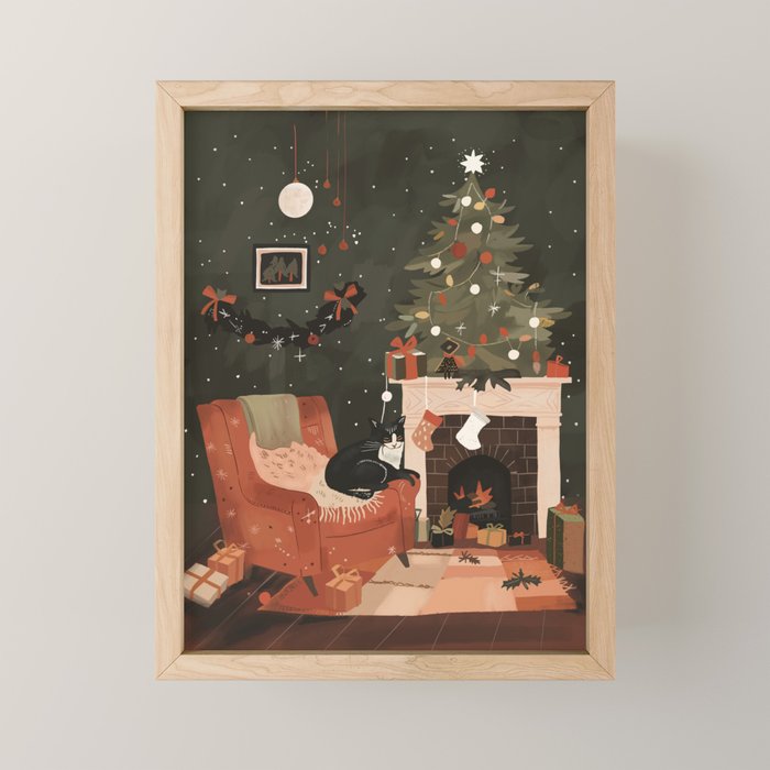 Warm and Festive Mini Art Print Gallery Image 1