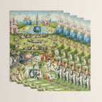 The Garden of Earthly Delights by Hieronymus Bosch Wrapping Paper Gallery Image 3