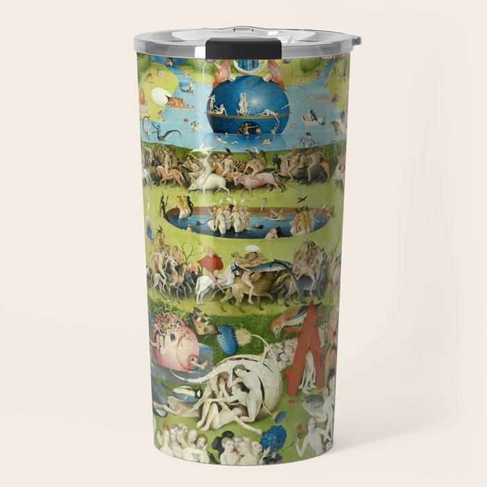 The Garden of Earthly Delights by Hieronymus Bosch Travel Mug Gallery Image 1