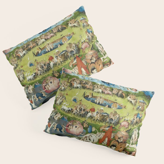 The Garden of Earthly Delights by Hieronymus Bosch Pillow Sham Gallery Image 3