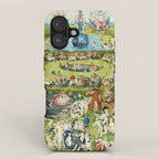 The Garden of Earthly Delights by Hieronymus Bosch iPhone Case Gallery Image 1