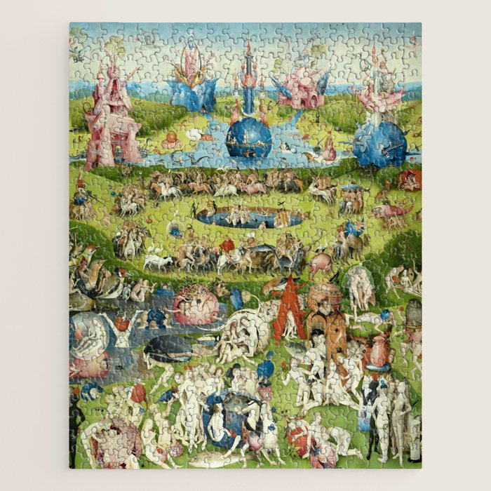 The Garden of Earthly Delights by Hieronymus Bosch Jigsaw Puzzle Gallery Image 1