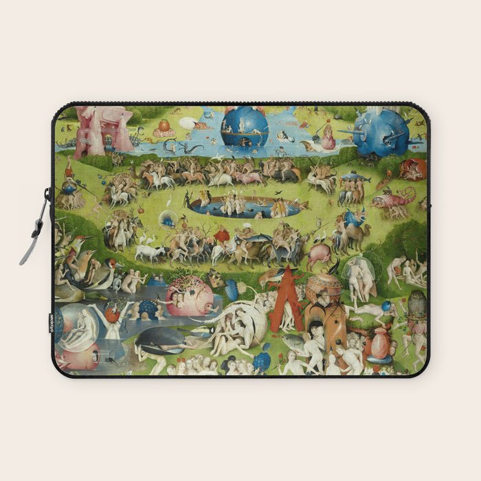 The Garden of Earthly Delights by Hieronymus Bosch Laptop Sleeve Gallery Image 1