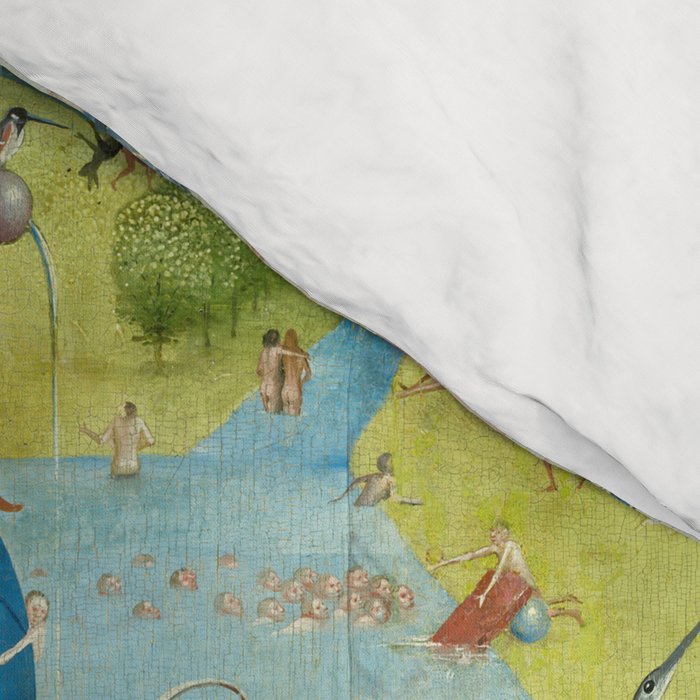 The Garden of Earthly Delights by Hieronymus Bosch Comforter Gallery Image 4