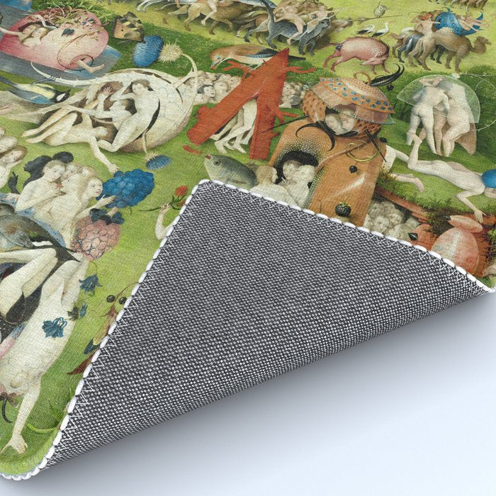 The Garden of Earthly Delights by Hieronymus Bosch Rug Gallery Image 4