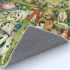 The Garden of Earthly Delights by Hieronymus Bosch Rug Gallery Image 4