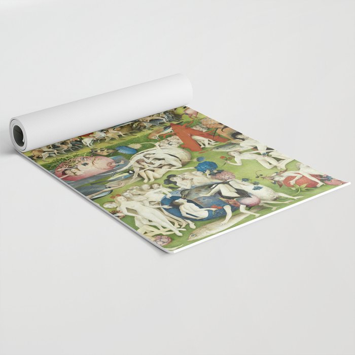 The Garden of Earthly Delights by Hieronymus Bosch Yoga Mat Gallery Image 2