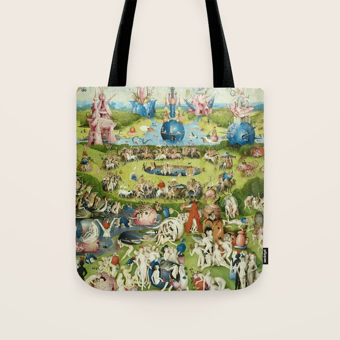The Garden of Earthly Delights by Hieronymus Bosch Tote Bag Gallery Image 1
