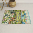 The Garden of Earthly Delights by Hieronymus Bosch Rug Gallery Image 1