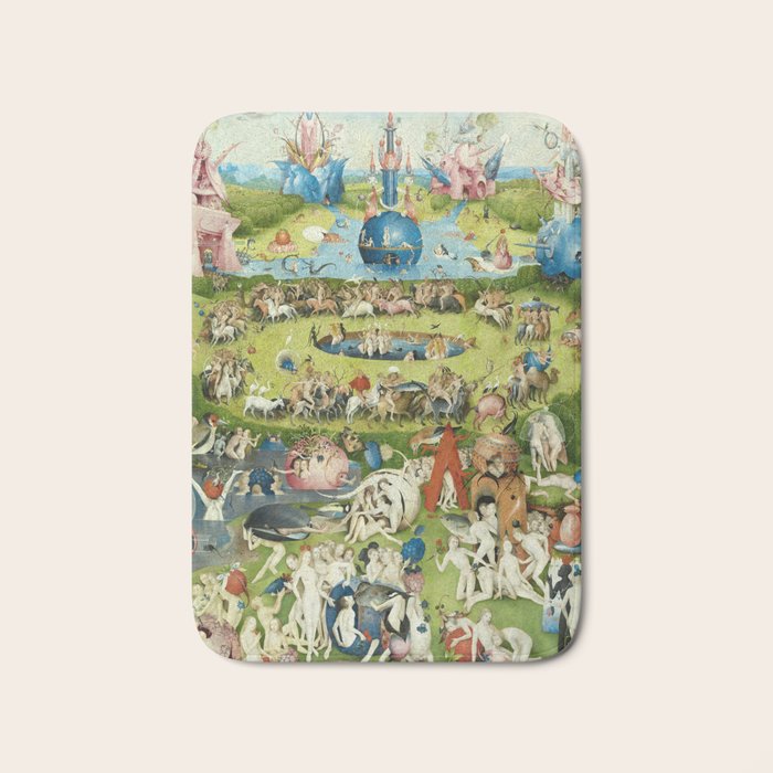 The Garden of Earthly Delights by Hieronymus Bosch Bath Mat Gallery Image 1
