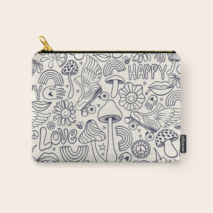 Love Happy Carry All Pouch Gallery Image 1