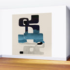 Modern Abstract Shapes 102 Wall Mural Gallery Image 2