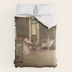 Edgar Degas "Ballet examination" Duvet Cover Gallery Image 6