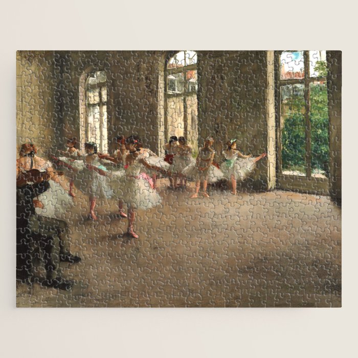 Edgar Degas "Ballet examination" Jigsaw Puzzle Gallery Image 1