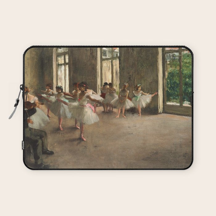 Edgar Degas "Ballet examination" Laptop Sleeve Gallery Image 1