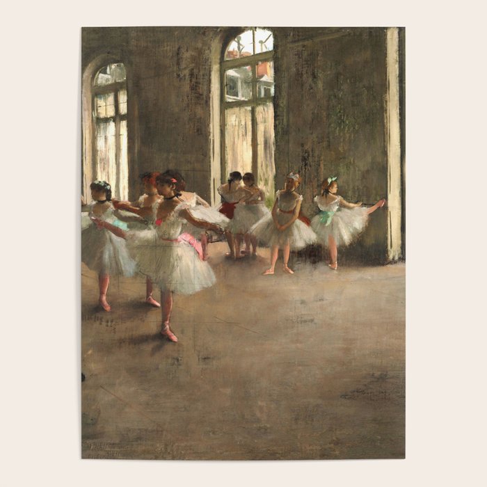 Edgar Degas "Ballet examination" Poster Gallery Image 4