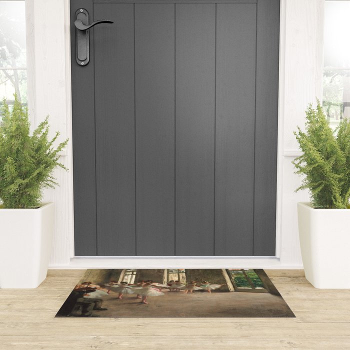 Edgar Degas "Ballet examination" Welcome Mat Gallery Image 3