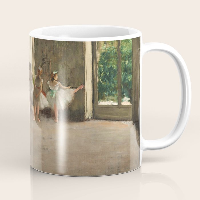 Edgar Degas "Ballet examination" Coffee Mug Gallery Image 1