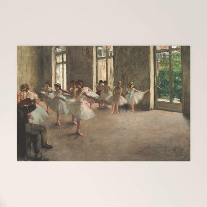 Edgar Degas "Ballet examination" Welcome Mat Gallery Image 1