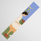 Lady and her dog Table Runner Gallery Image 3
