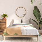 Lady and her dog Comforter Gallery Image 3