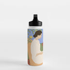 Lady and her dog Water Bottle Gallery Image 3