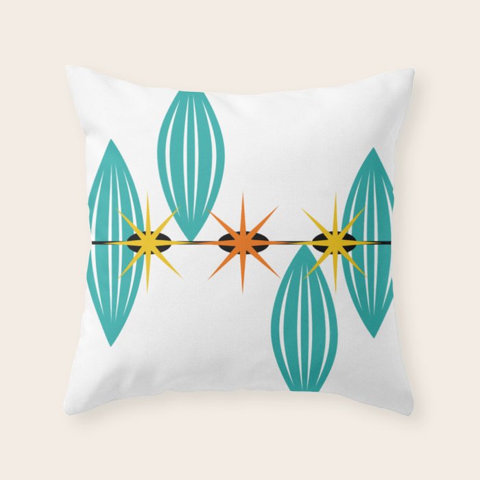 Mid-Century Modern Art 1.5 Throw Pillow Gallery Image 6