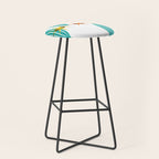 Mid-Century Modern Art 1.5 Stool Gallery Image 1