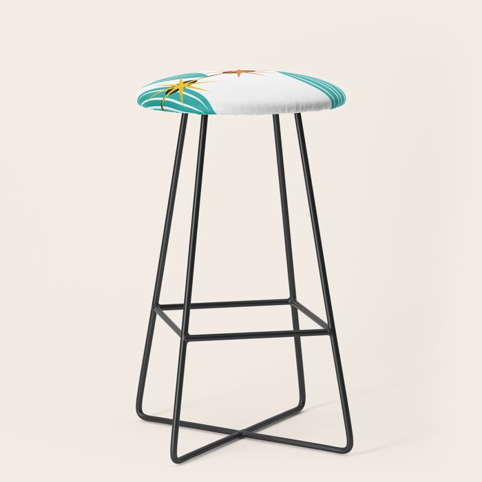 Mid-Century Modern Art 1.5 Stool Gallery Image 1