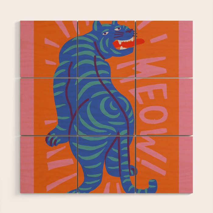 Meow Wood Wall Art Gallery Image 1