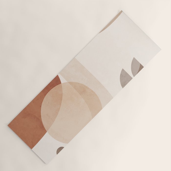 Abstract Minimal Shapes 16 Yoga Mat Gallery Image 1