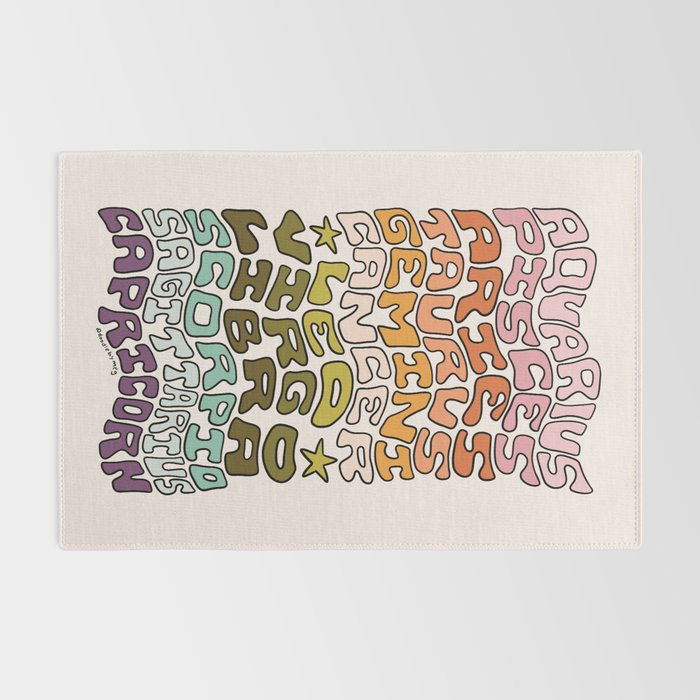Zodiac Sign List Rug Gallery Image 2
