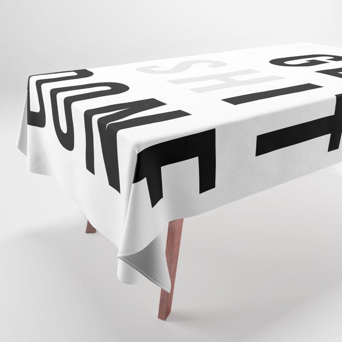 Get Sh(it) Done // Get Shit Done Tablecloth Gallery Image 1