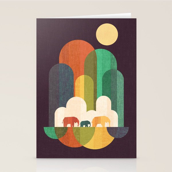 Elephant walk Stationery Card Gallery Image 2