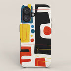 Colorful Bold Abstract Modern Artwork H02 iPhone Case Gallery Image 1