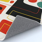 Colorful Bold Abstract Modern Artwork H02 Rug Gallery Image 4