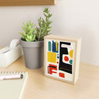 Colorful Bold Abstract Modern Artwork H02 Mini Art Print Gallery Image 2