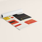 Colorful Bold Abstract Modern Artwork H02 Yoga Mat Gallery Image 2