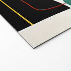 Colorful Bold Abstract Modern Artwork H02 Welcome Mat Gallery Image 2